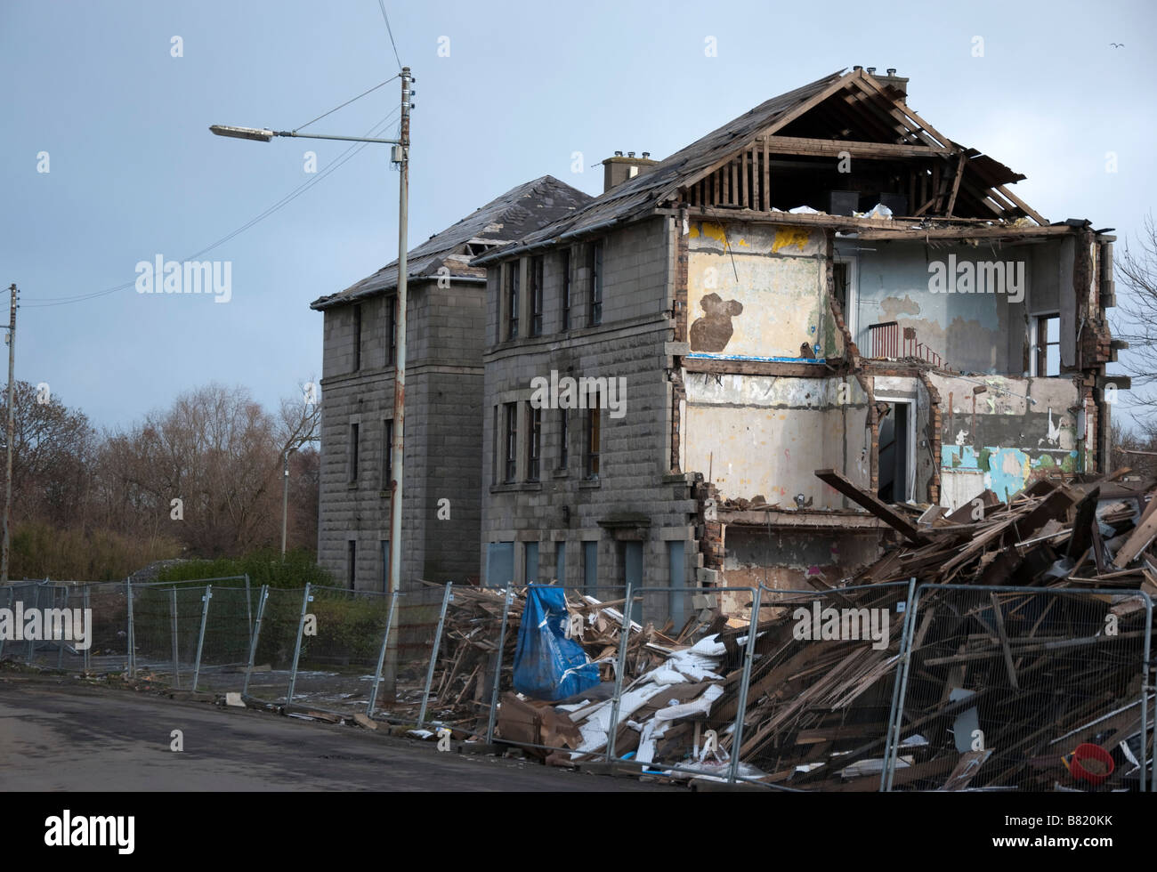 La régénération urbaine Glasgow Banque D'Images