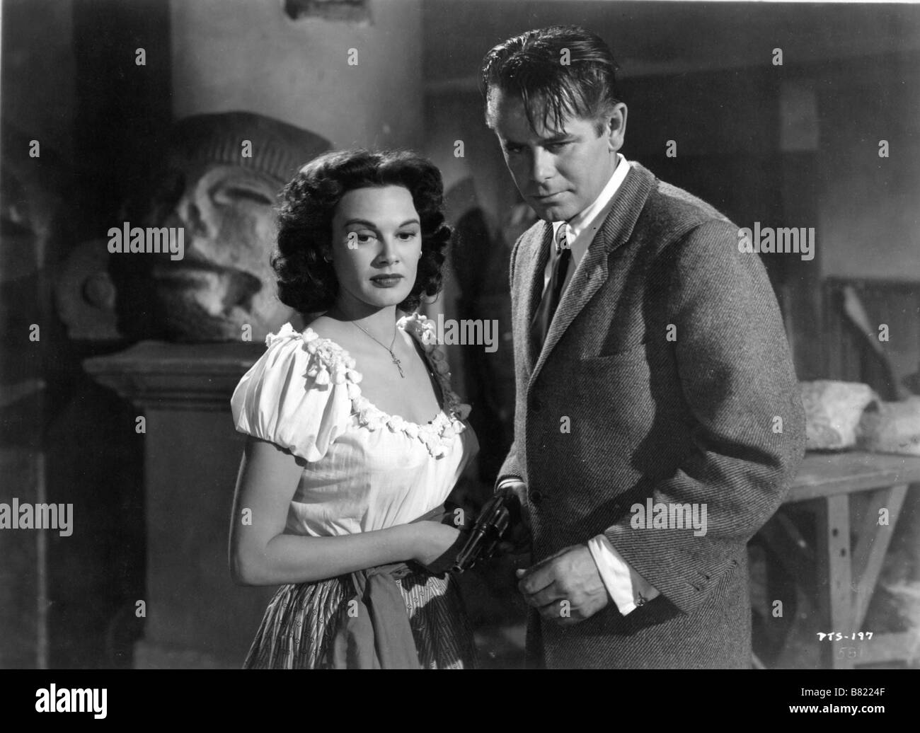 Les pillards de mexico piller du Soleil Année : 1953 USA Patricia Medina, Glenn Ford Réalisateur : John Farrow Banque D'Images