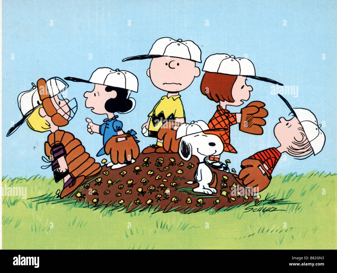 Un garçon nommé Charlie Brown Année : 1969 USA Réalisation : Bill Melendez Animation basée sur la caricature de Charles M. Schulz Banque D'Images