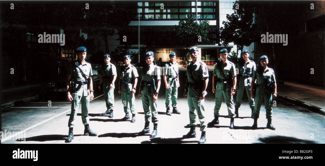 PTU (Police tactical unit) Année : 2003 - Hong Kong Réalisateur : Johnnie To Banque D'Images