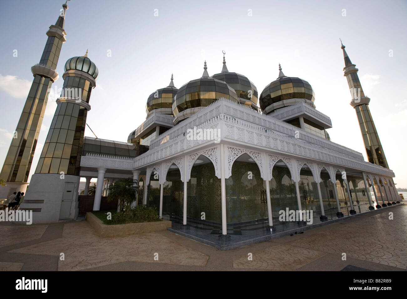 Mosquée de cristal ou Masjid Kristal, Terengganu, Malaisie Banque D'Images