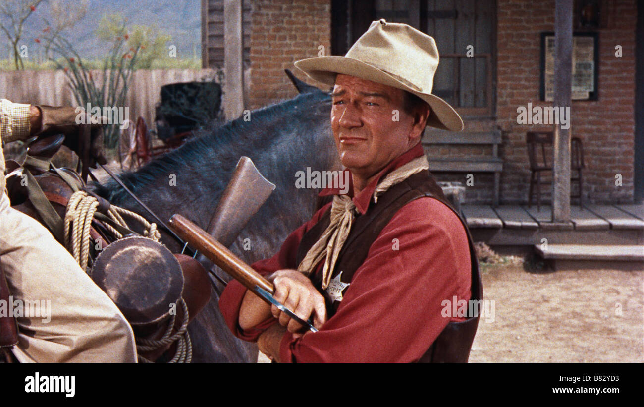 Rio Bravo (1959) États-Unis John Wayne Réalisateur : Howard Hawks Banque D'Images