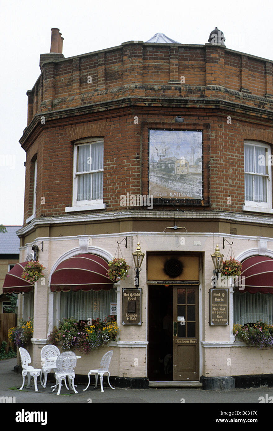 Teddington, SW London, la Taverne de fer. Banque D'Images