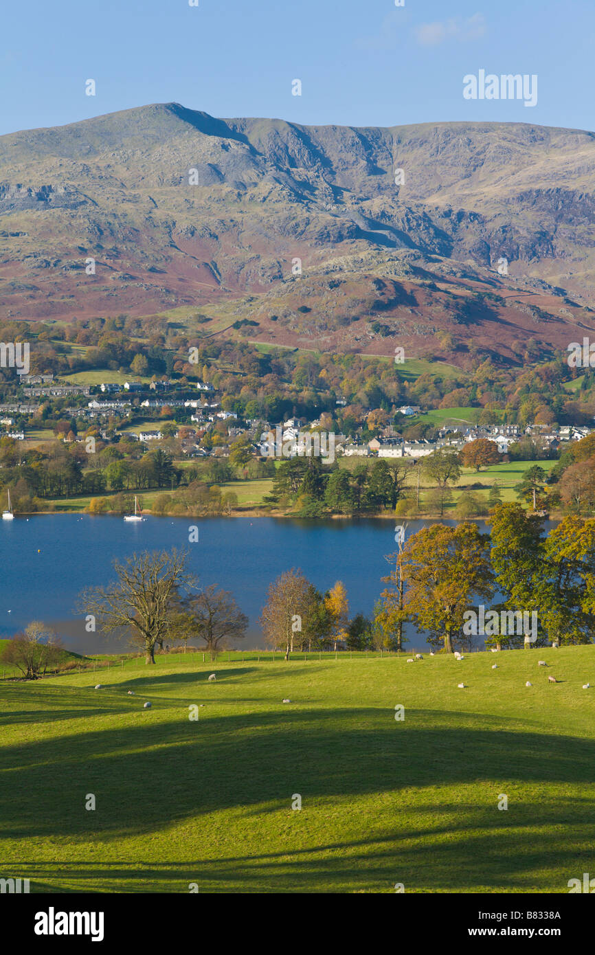 Coniston Water', 'Lake District, Cumbria, Angleterre Banque D'Images
