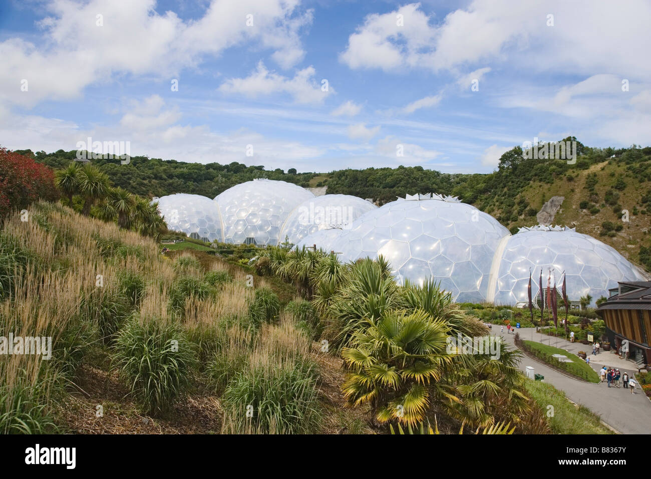 Eden Project Bodelva Cornwall England United Kingdom Banque D'Images