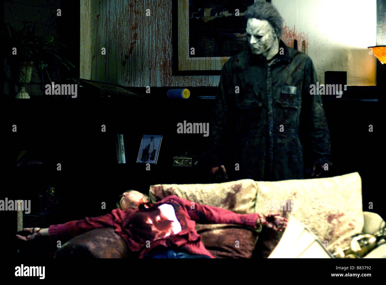 Halloween (2007) Année 2007 USA Tyler Mane Réalisateur : Rob Zombie Banque D'Images