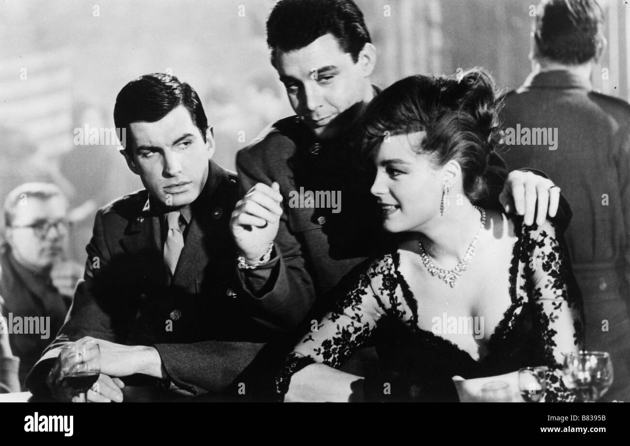 Les vainqueurs Année : 1963 UK : Carl Foreman Romy Schneider, George Hamilton, Michael Callan Banque D'Images