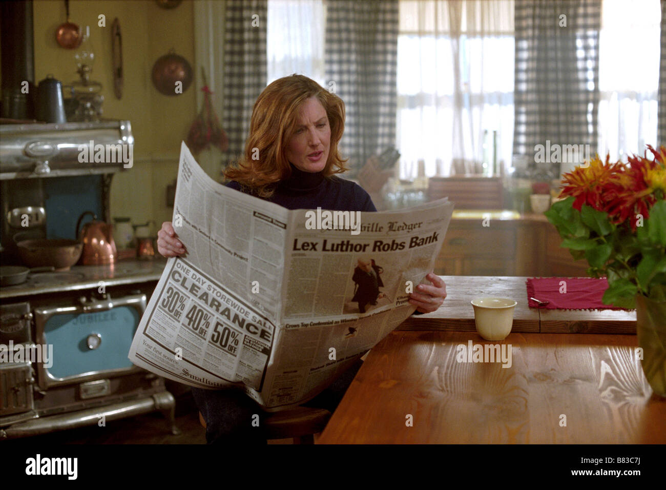 Smallville Séries TV 2001 - 2011 USA 2001 Saison 1, Épisode 4 : X-Ray Réalisateur : James Frawley Annette O'Toole Banque D'Images