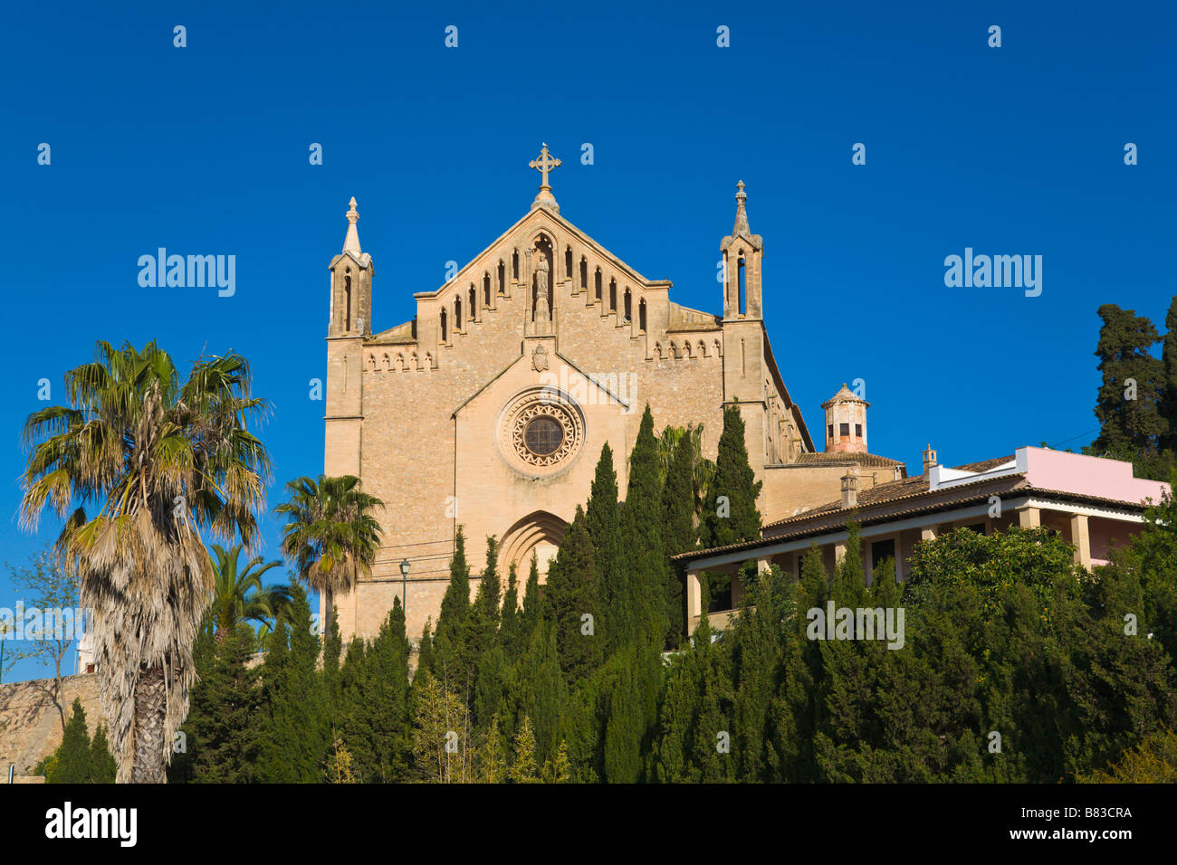 Sanctuaire de Sant Salvador, Arta, Majorque, Espagne Banque D'Images