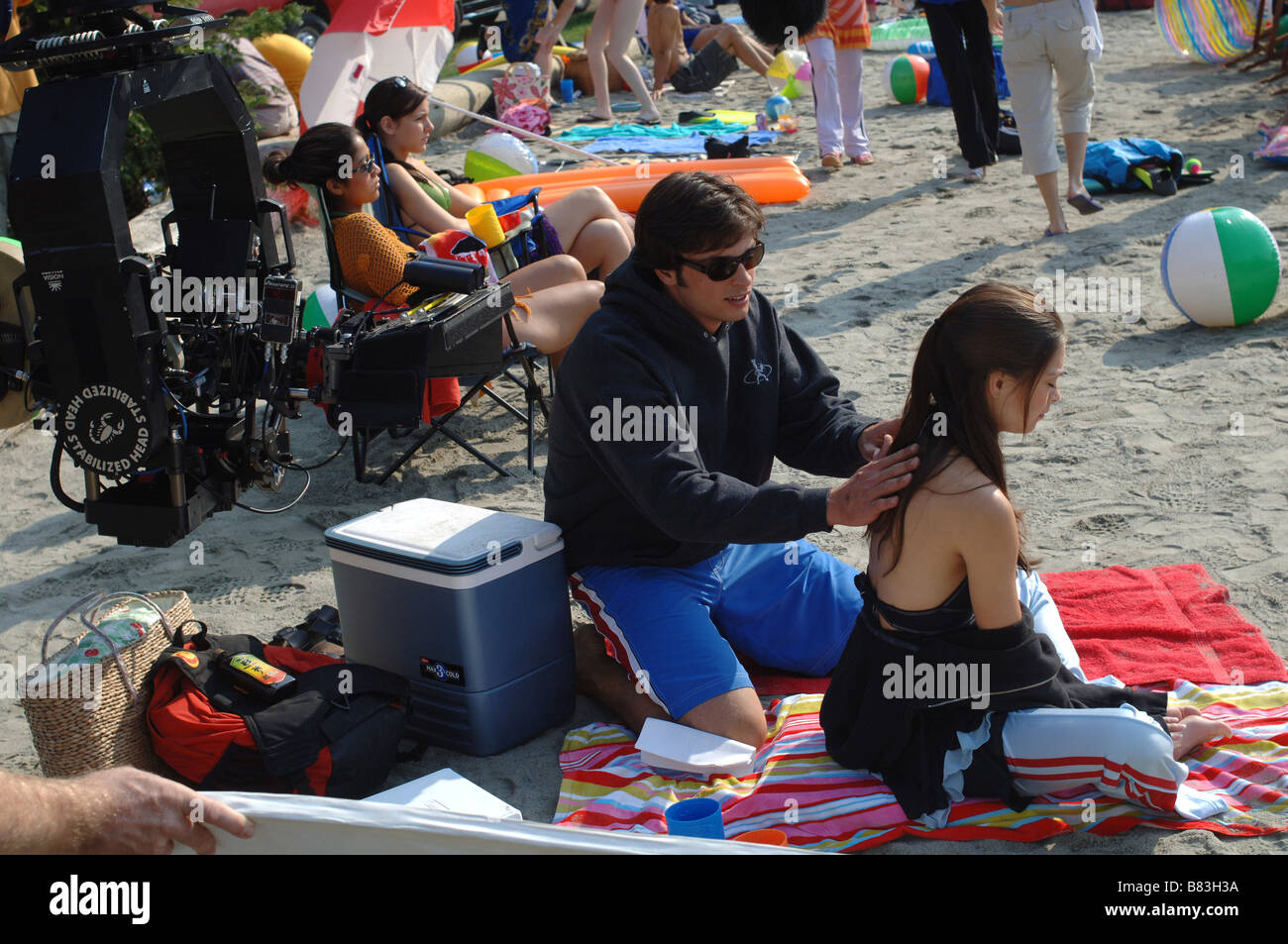 Smallville Séries TV 2001 - 2011 USA 2005 Saison 5, Épisode 4 : Aqua Réalisateur : Bradford peut Tom Welling, Kristin Kreuk Banque D'Images