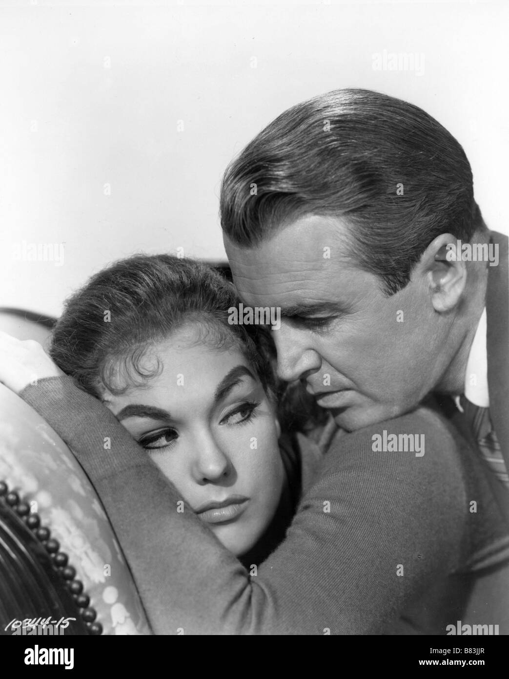 Vintage 1958 : Photo De Presse James Stewart & Kim Novak – Le Vertige D'Hitchcock