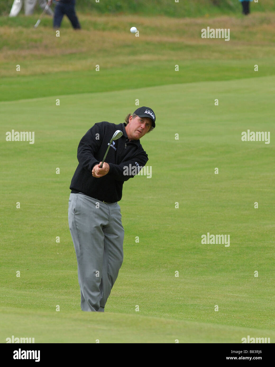 Phil Mickelson à l'Open 2008 Royal Birkdale Banque D'Images