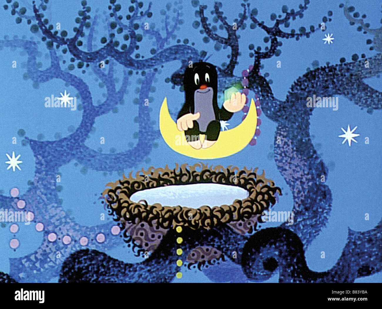 Krtek - Krtek une zelená hvezda Année : 1969 Réalisateur : Tchécoslovaquie Zdenek Miler Animation Banque D'Images