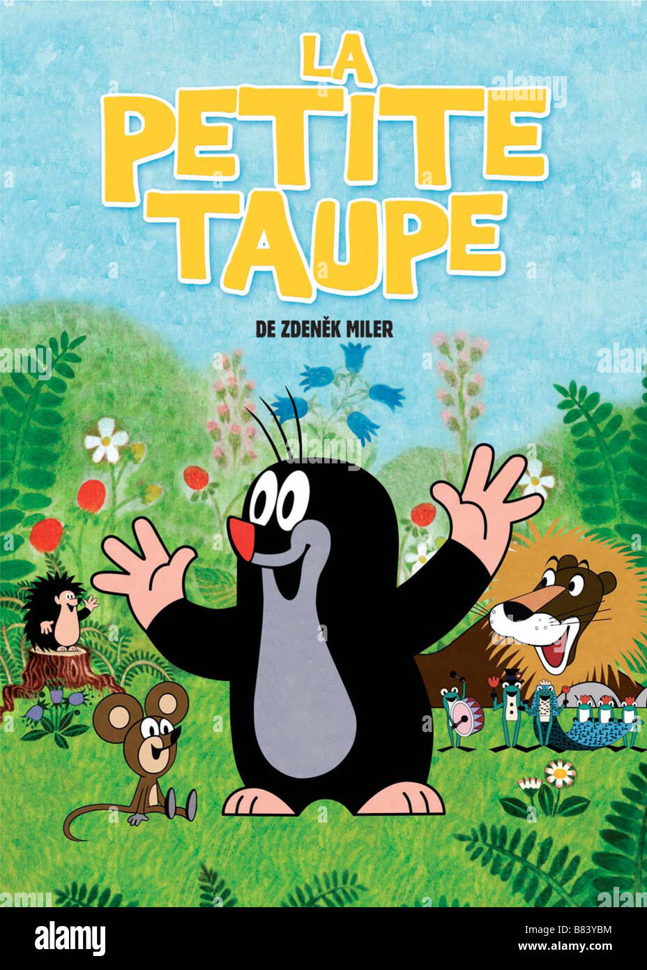 Krtek Année : 1957 - 2002 : Directeur de la Tchécoslovaquie Zdenek Miler affiche de film d'Animation (Fr) Banque D'Images