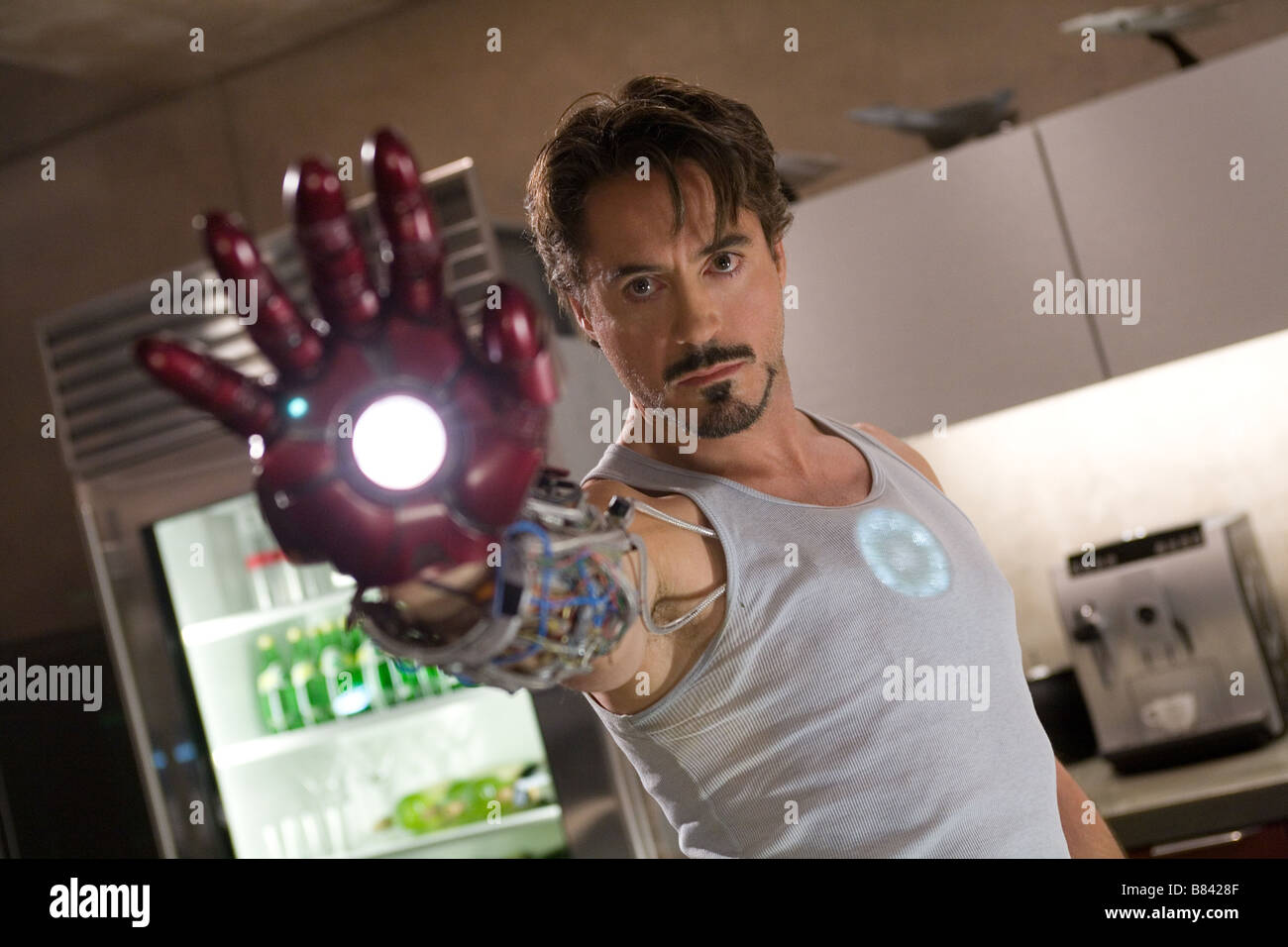 L'homme de fer Année : 2008 - USA Robert Downey Jr. Réalisateur : Jon Favreau Banque D'Images