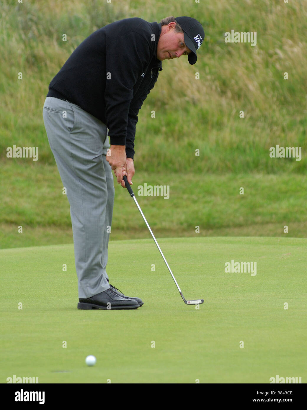 Phil Mickelson à l'Open 2008 Royal Birkdale Banque D'Images