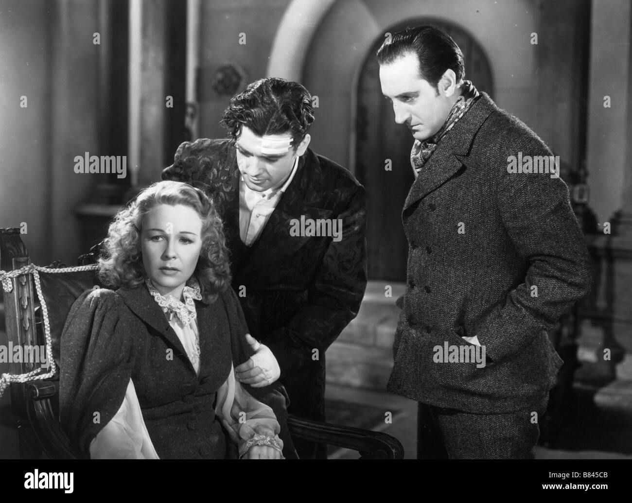 The Hound of the Baskervilles Année : 1939 USA Réalisateur : Sidney Lanfield Wendy Barrie , Richard Greene , Basil Rathbone Banque D'Images