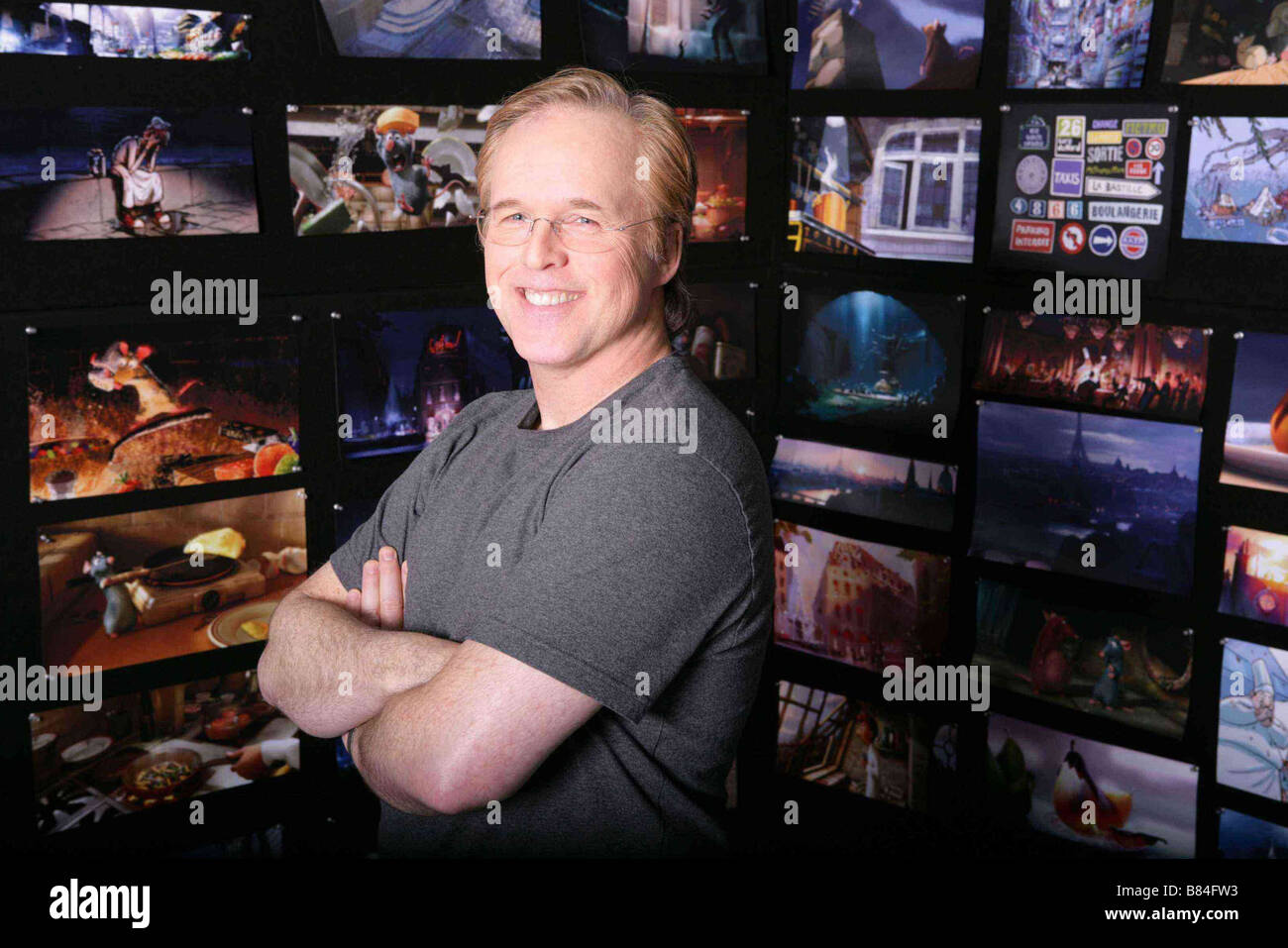 Brad Bird Brad Bird Brad Bird, directeur du film Année : 2007 USA - Animation Banque D'Images