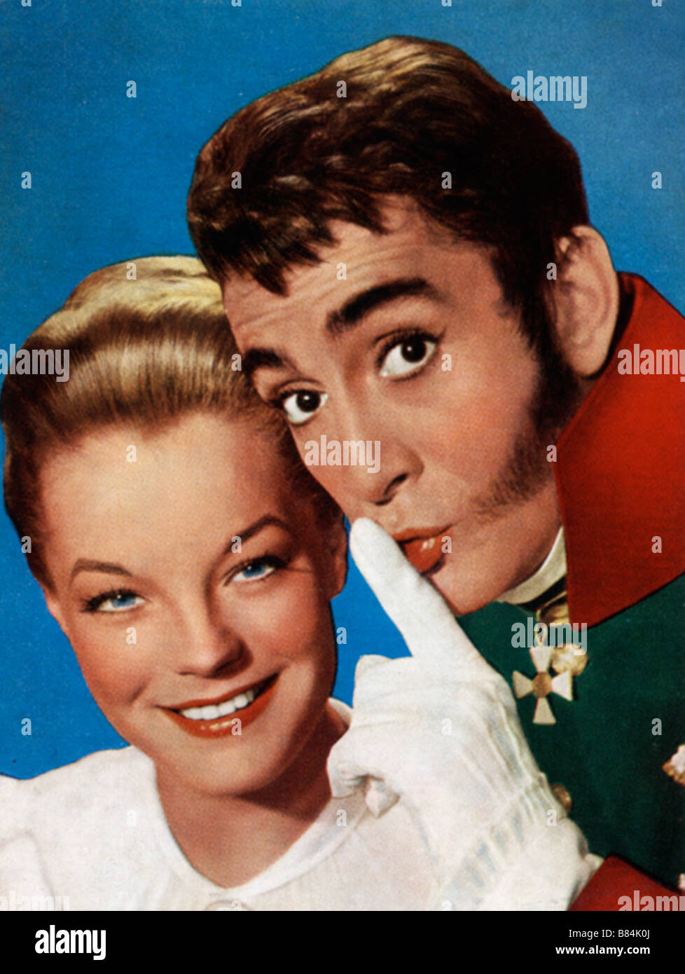 Die Schöne Lügnerin Année 1959 Allemagne de l'Ouest Romy Schneider