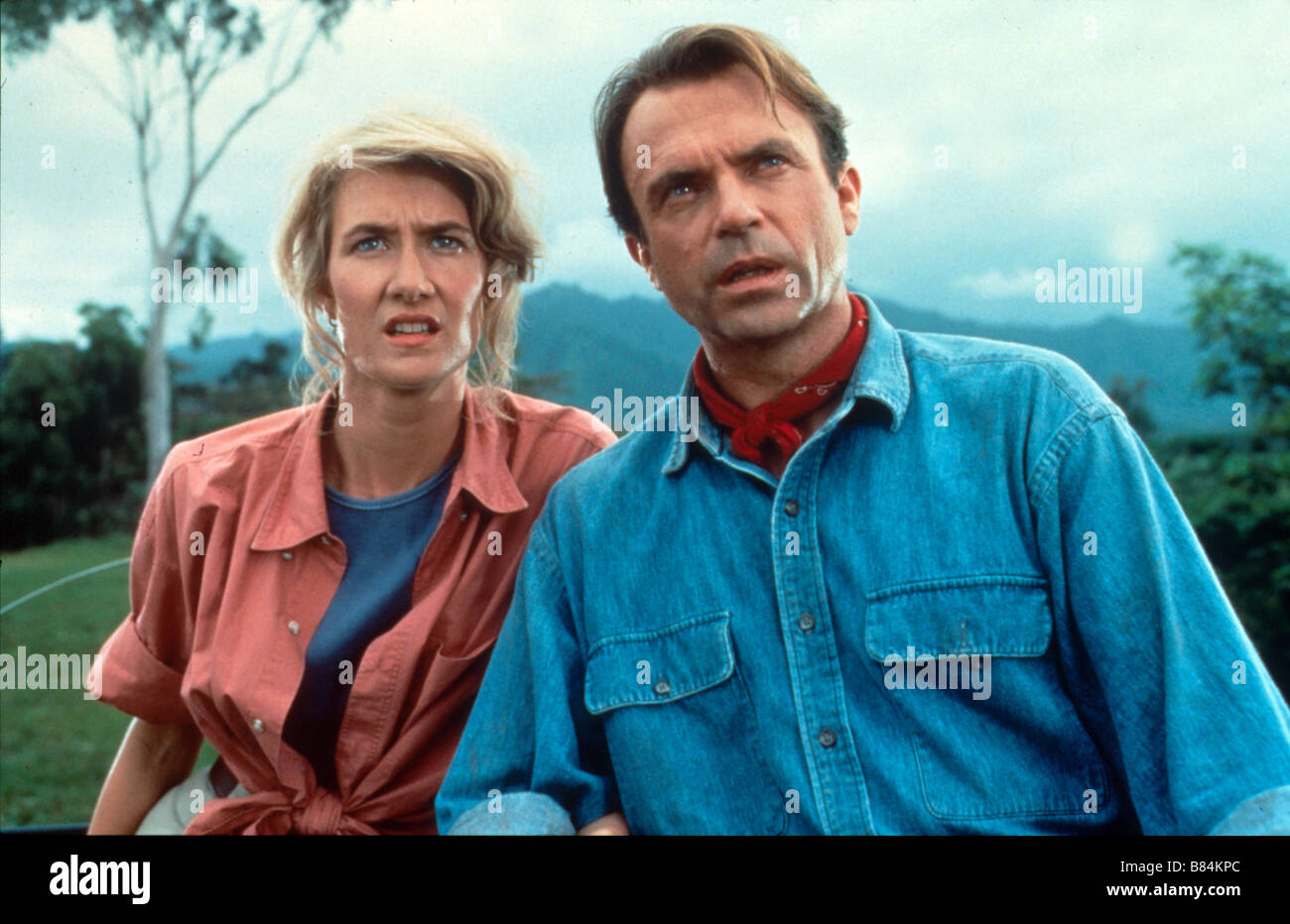 Jurassic Park Année : 1993 - USA Laura Dern, Sam Neill Directeur : : Steven Spielberg Banque D'Images