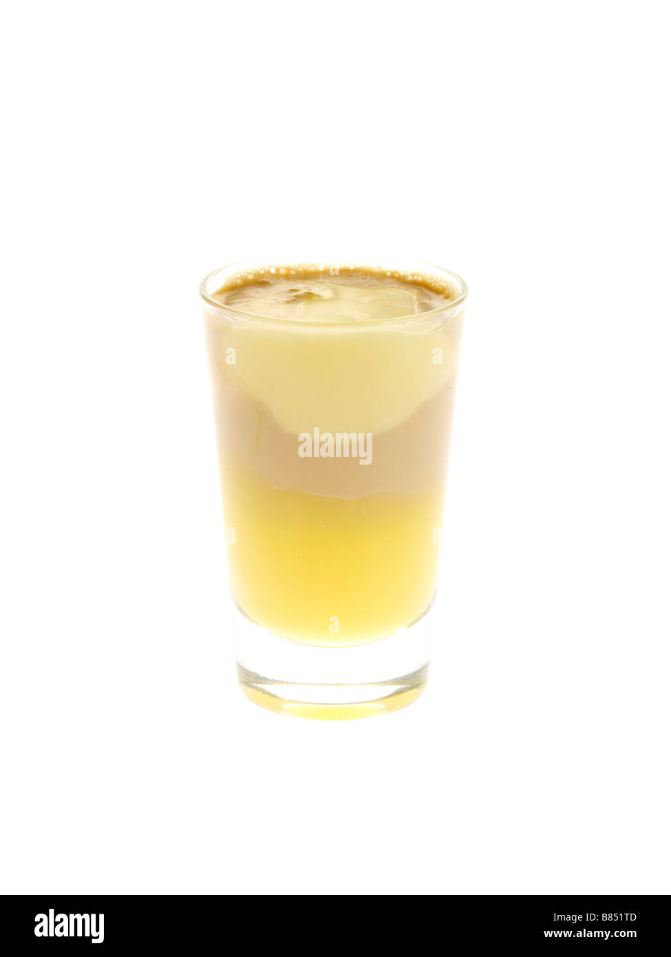 Shooter d'oeufs crème Banque D'Images