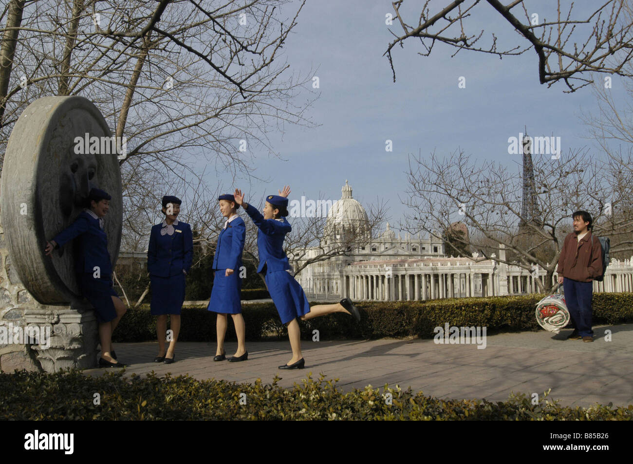 Le monde Shi jie / Shijie Année : 2004 - Chine Réalisation : Tao Zhao Jia Zhangke Banque D'Images