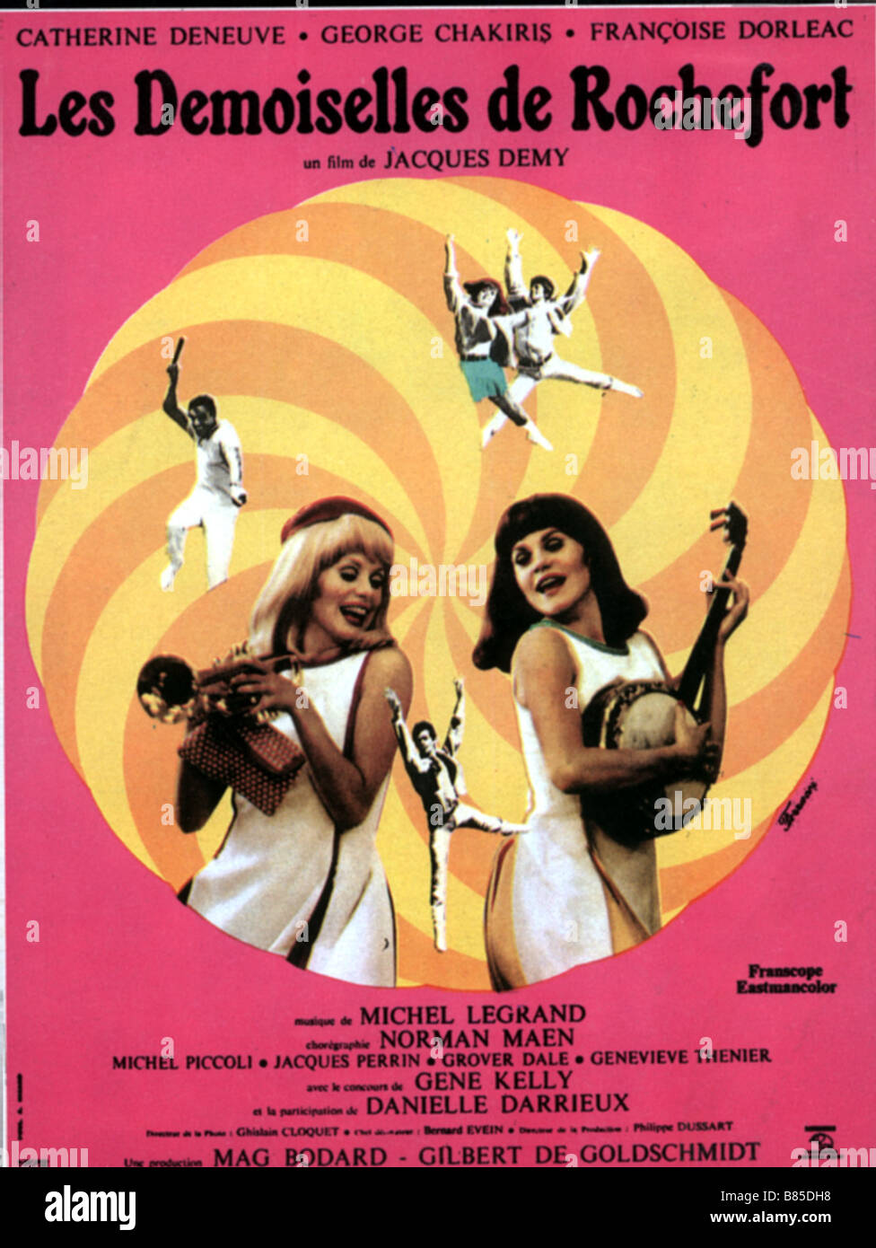 Demoiselles de Rochefort Les Demoiselles de Rochefort Les Année 1967 affiche affiche France