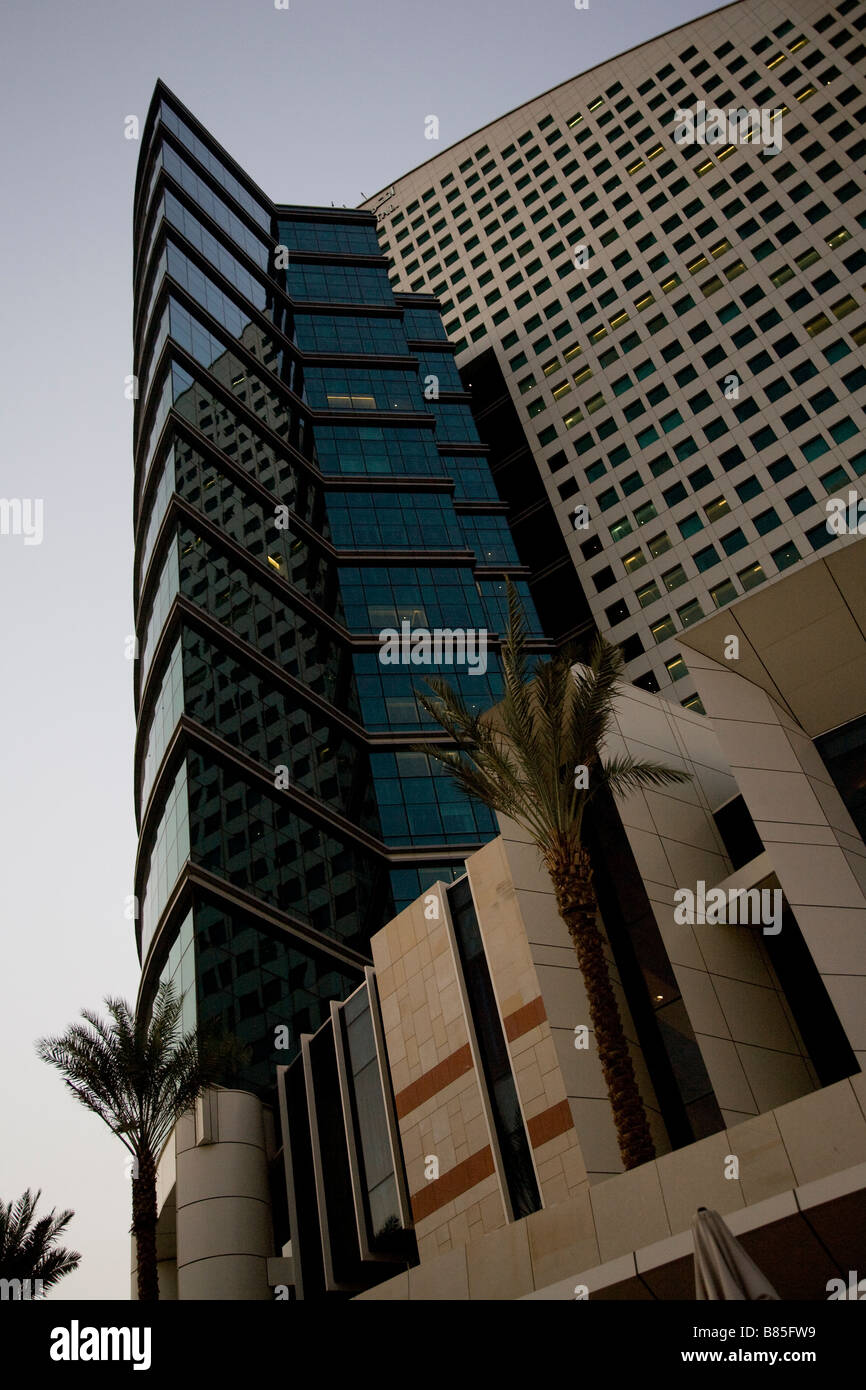 Hôtel Intercontinental Dubai UAE extérieur Banque D'Images