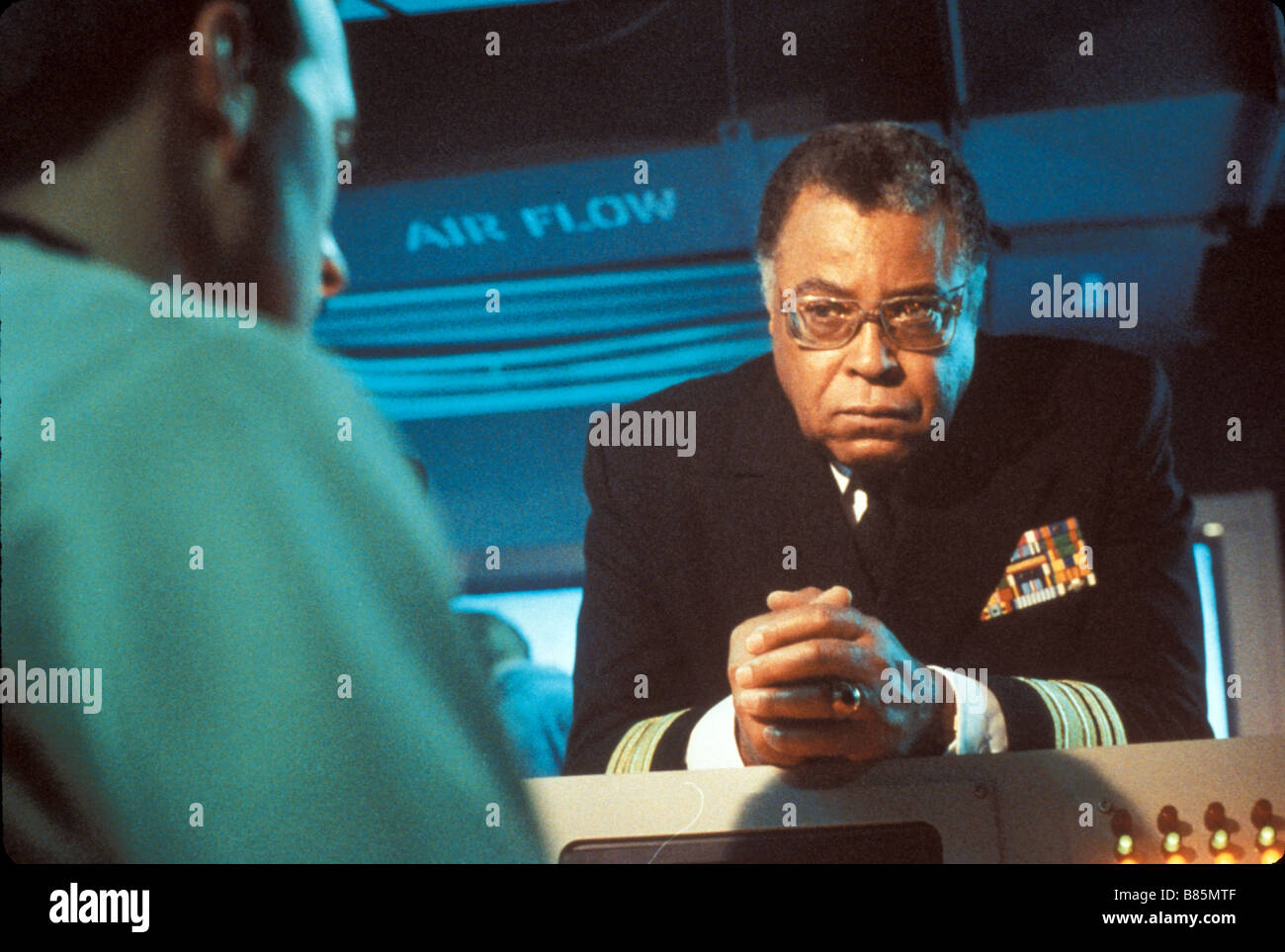 Le Hunt for Red October Année : 1990 James Earl Jones Réalisateur : John McTiernan Banque D'Images