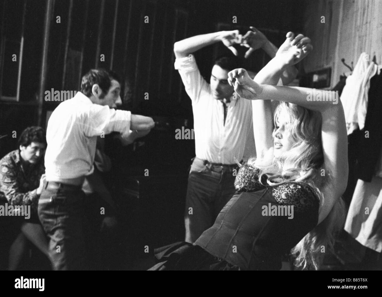 Brigitte bardot actress 1958 Banque d'images noir et blanc - Alamy