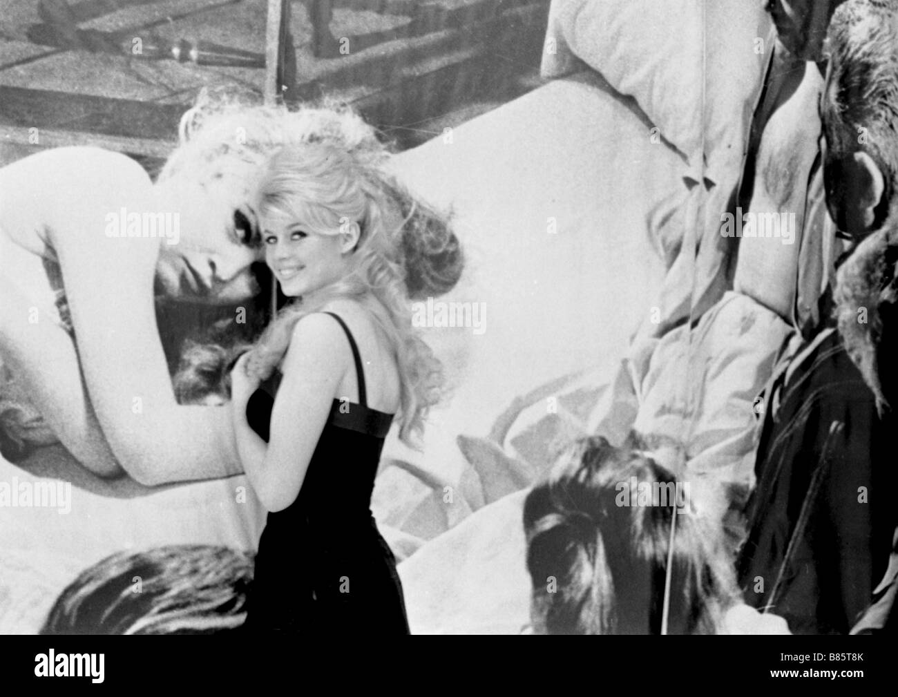 Brigitte bardot actress 1958 Banque d'images noir et blanc - Alamy