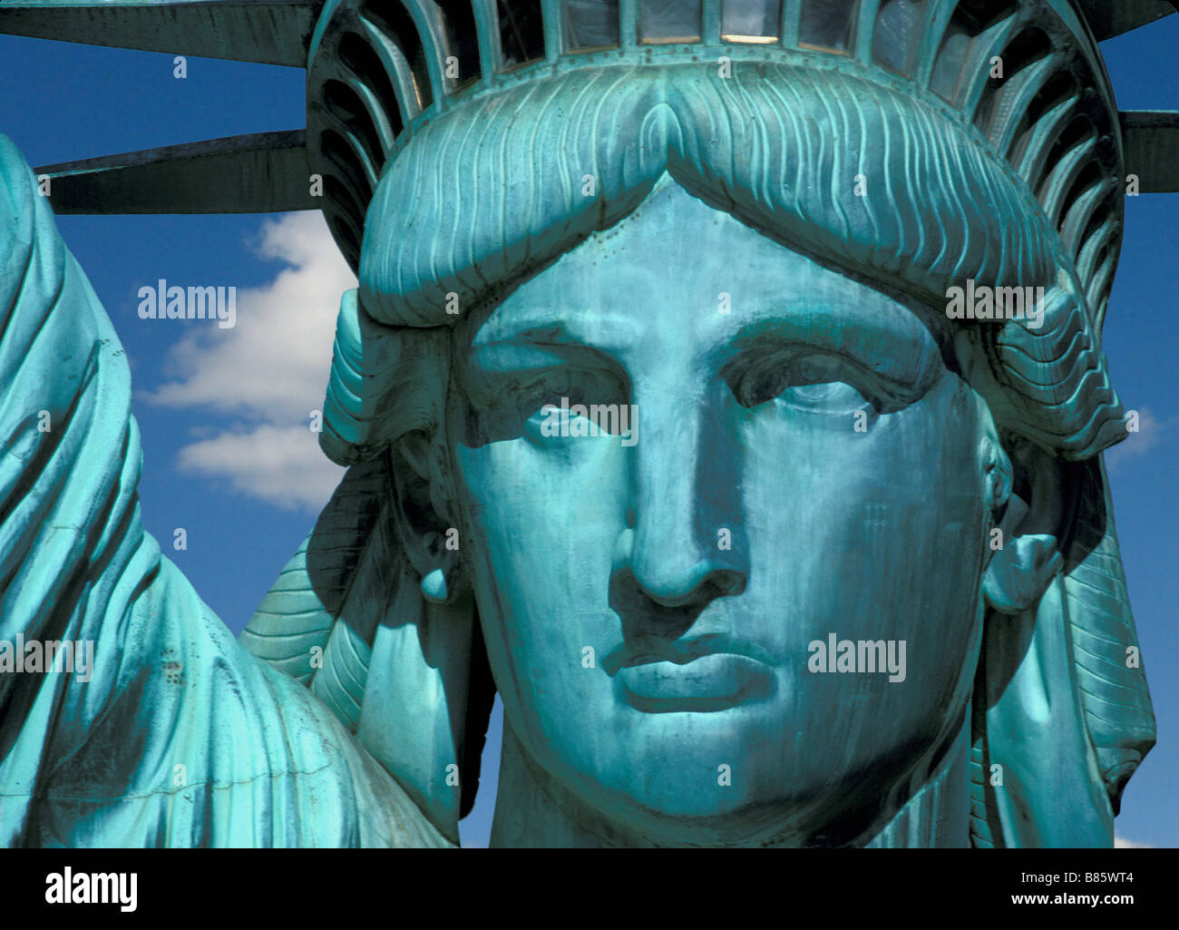 Statue of liberty poster nyc Banque de photographies et d’images à