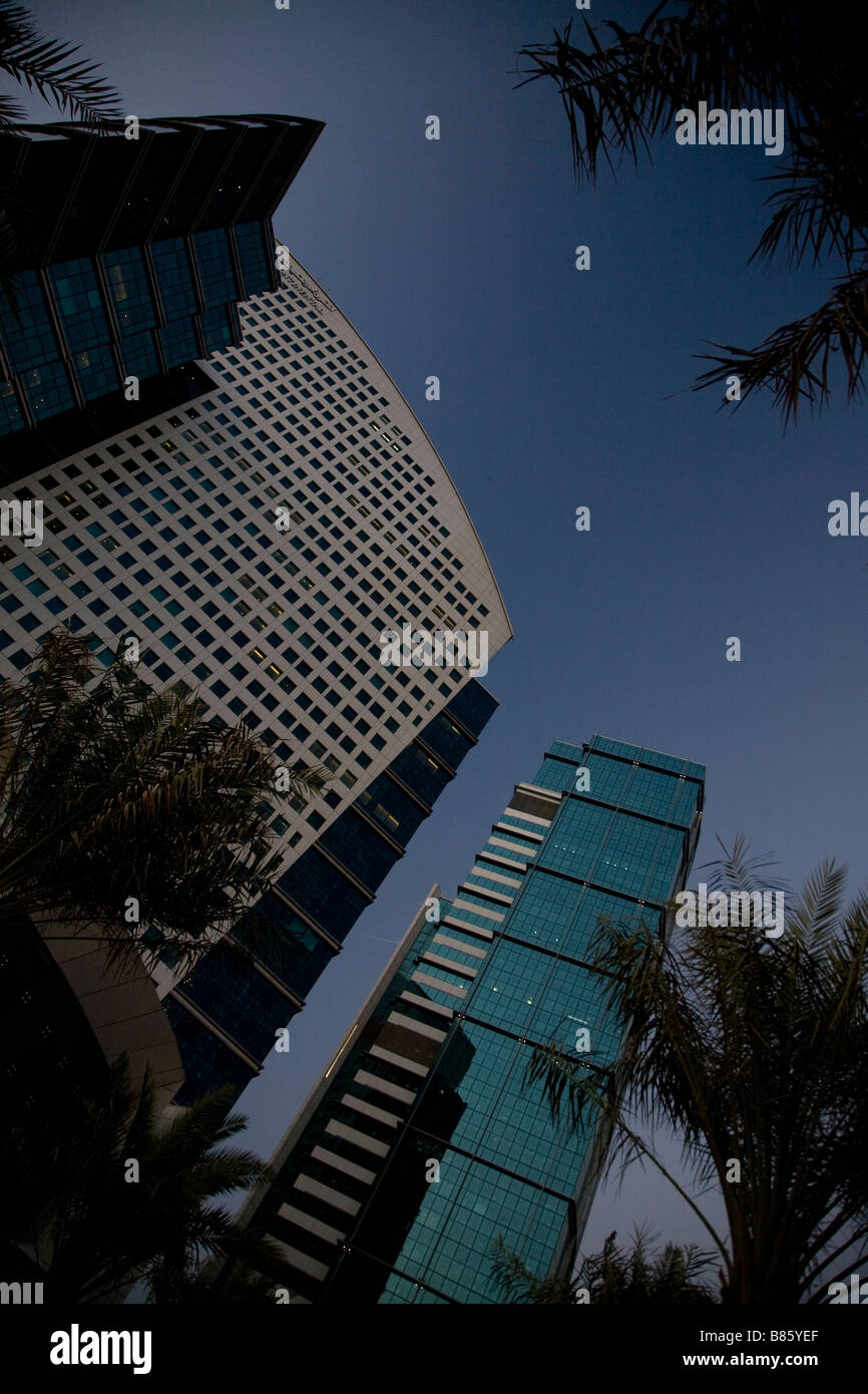 Hôtel Intercontinental Dubai UAE extérieur Banque D'Images