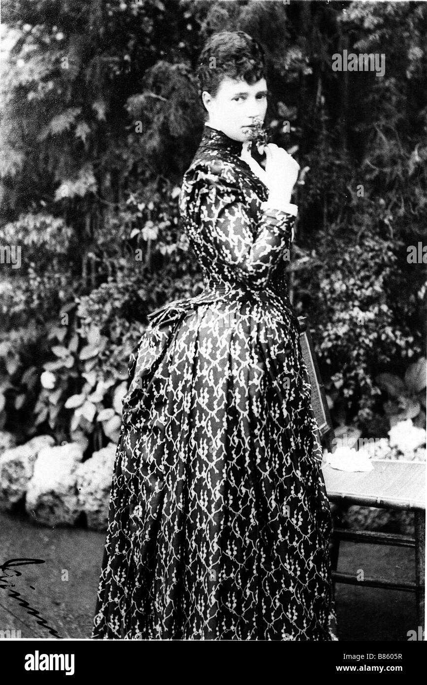 Tsarina Maria Feodorovna De Russie Banque D'Images