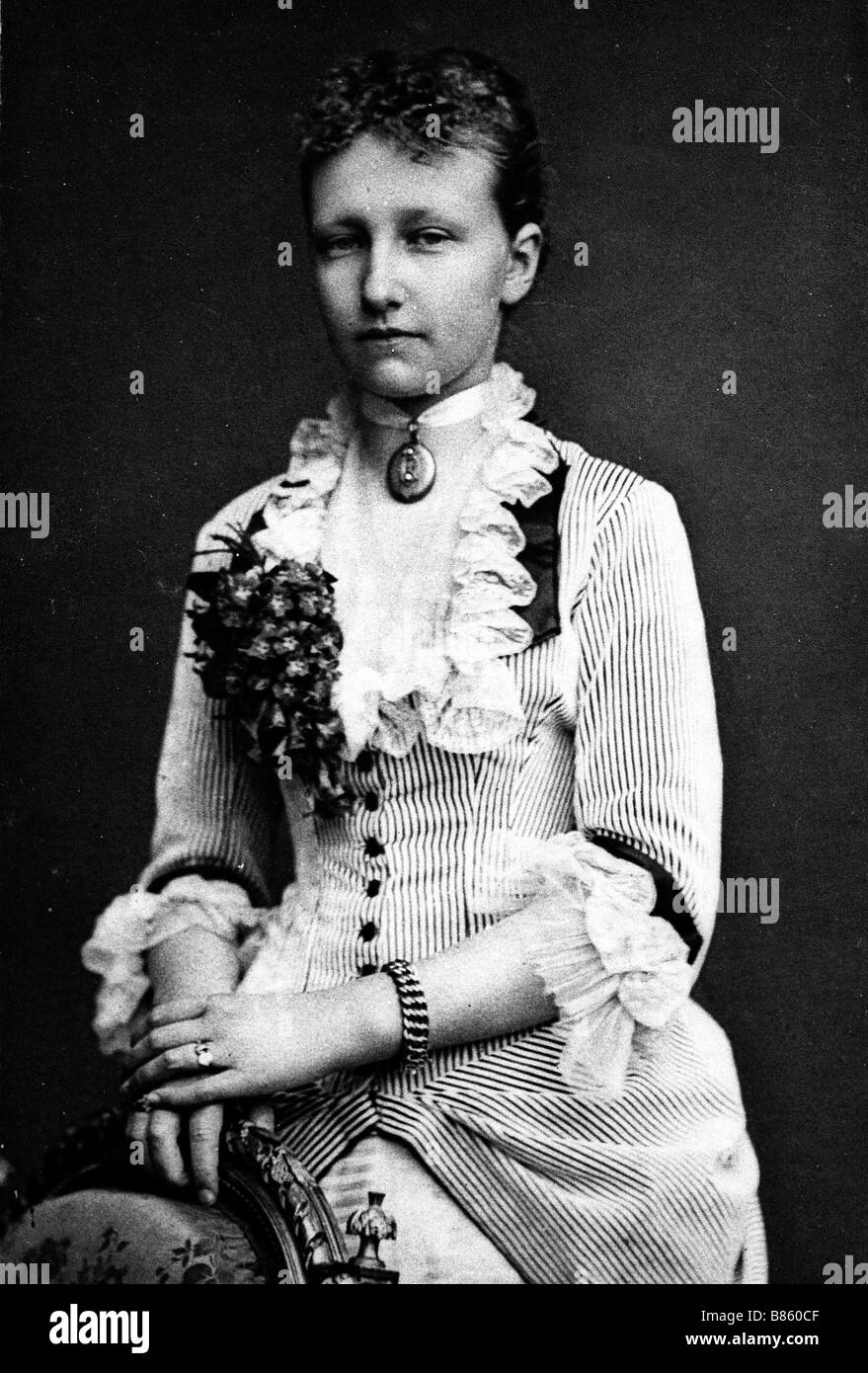 Princesse Stephanie De Belgique Banque D'Images