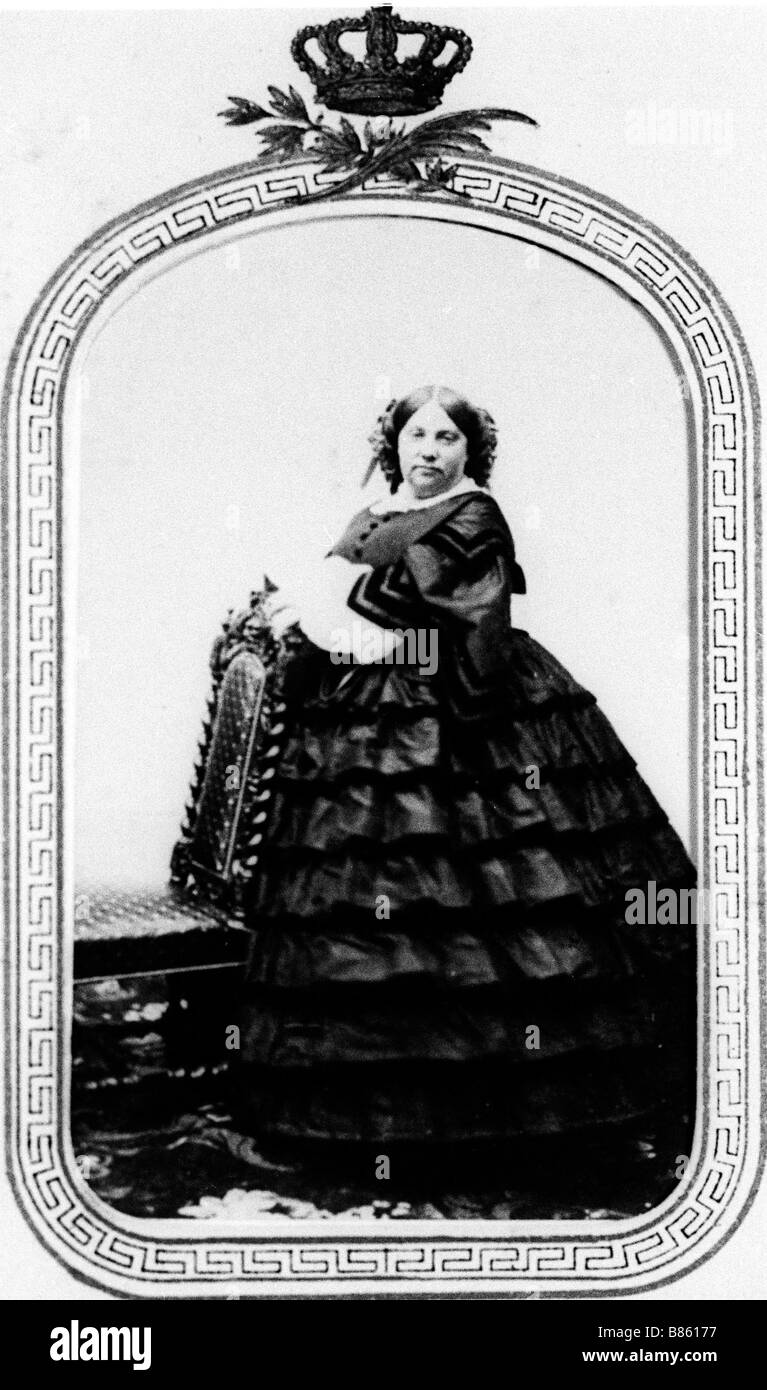 Mademoiselle d'Artois, duchesse de Parme Banque D'Images