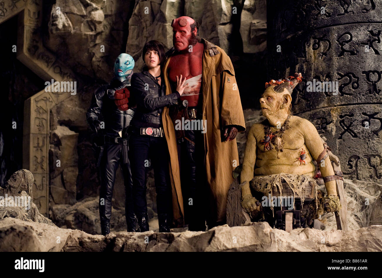 Hellboy II : The Golden Army Année : 2008 - USA Doug Jones, Ron Perlman, Selma blair, Directeur : Guillermo Del Toro Banque D'Images