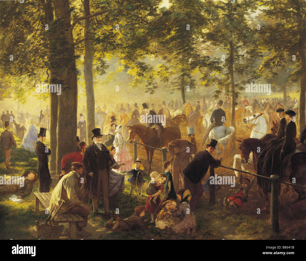 Thomas, Rotten Row Banque D'Images