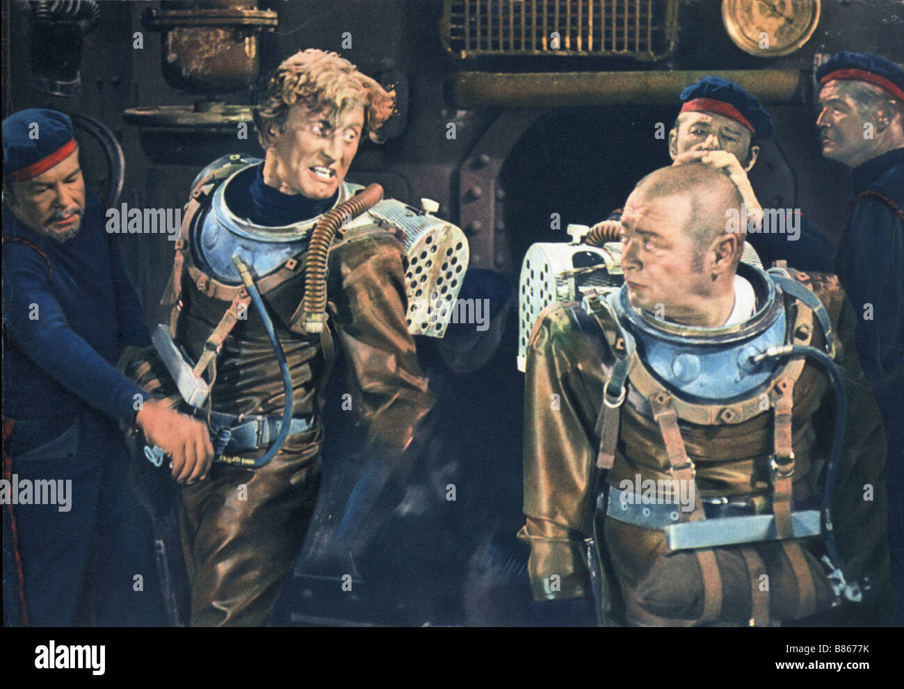 20000 lieues sous la mer Année : 1954 - USA Réalisateur : Richard Fleischer Kirk Douglas, Peter Lorre Banque D'Images