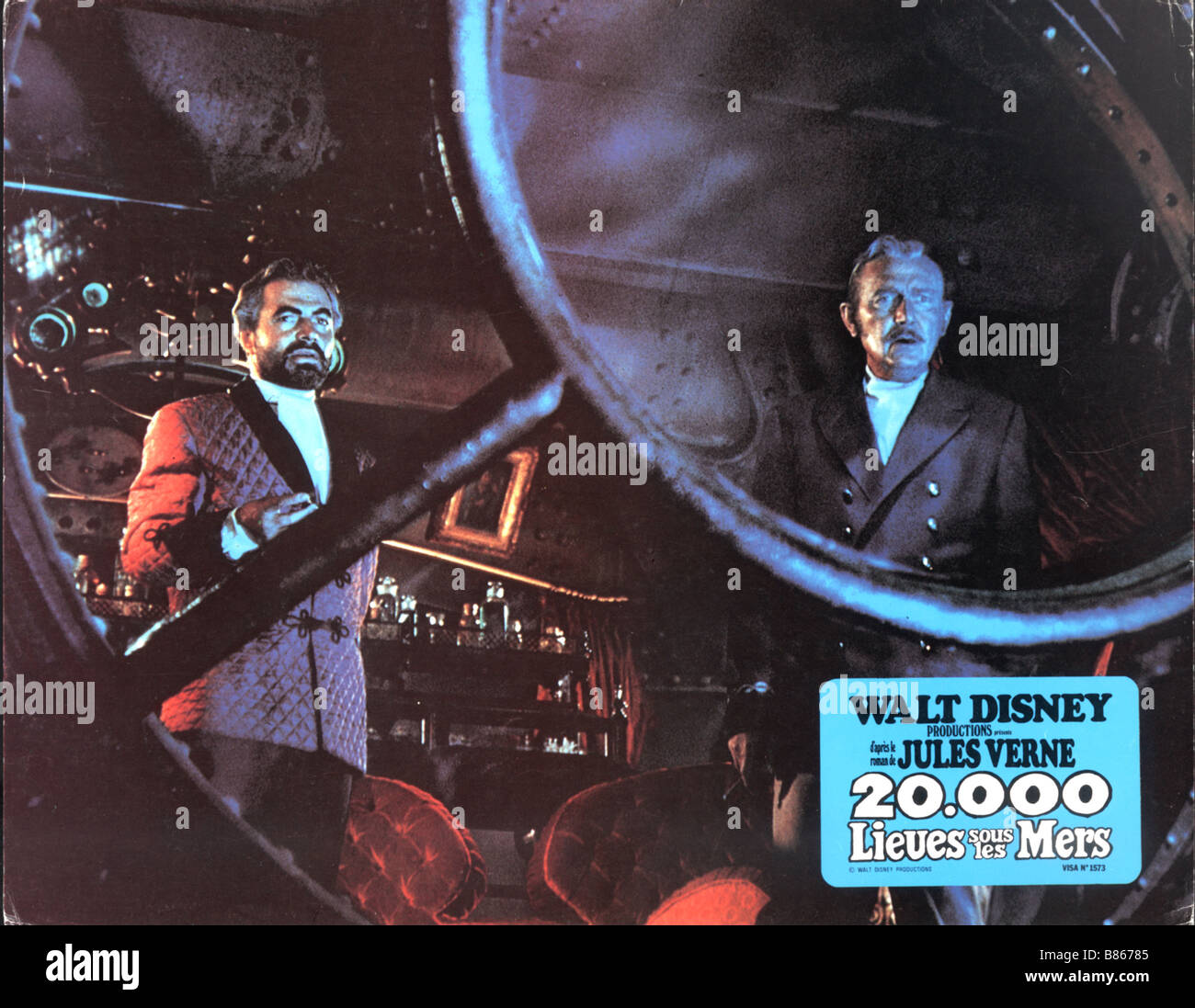 20000 lieues sous la mer Année : 1954 - USA Réalisateur : Richard Fleischer James Mason , Paul Lukas Banque D'Images