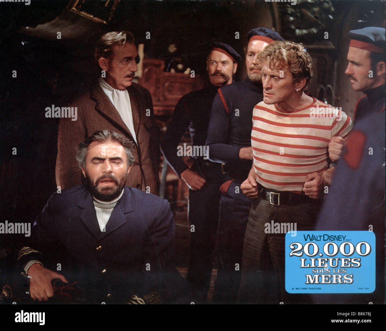 20000 lieues sous la mer Année : 1954 - USA Réalisateur : Richard Fleischer Kirk Douglas, James Mason, Paul Lukas Banque D'Images