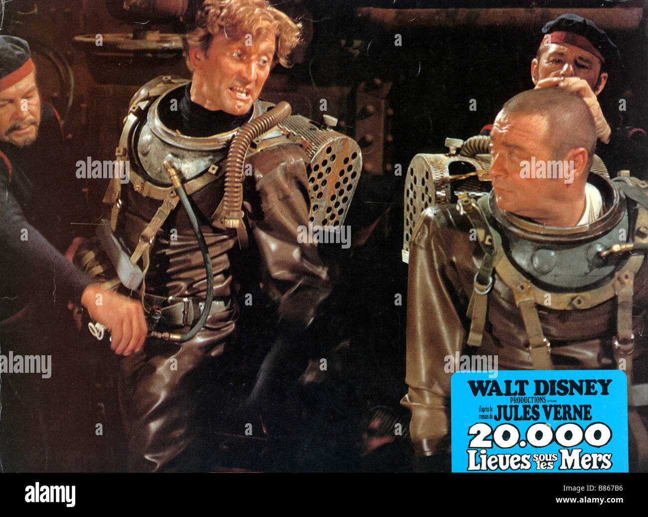 20000 lieues sous la mer Année : 1954 - USA Réalisateur : Richard Fleischer Kirk Douglas, Peter Lorre Banque D'Images