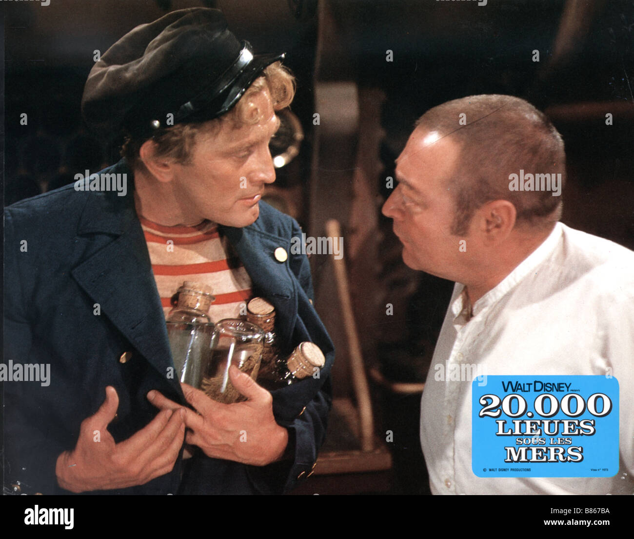 20000 lieues sous la mer Année : 1954 - USA Réalisateur : Richard Fleischer Kirk Douglas, Peter Lorre Banque D'Images