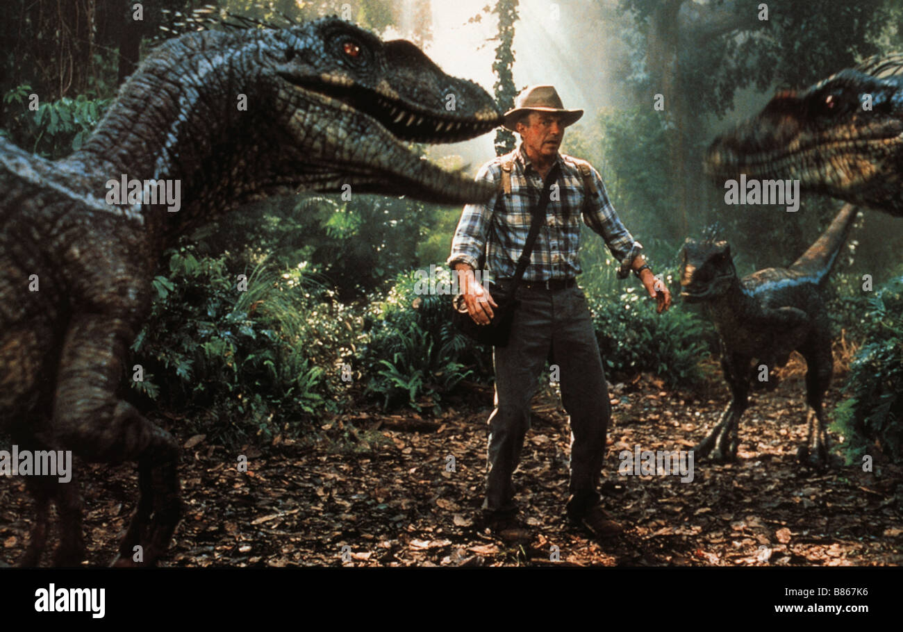 Jurassic Park 3 Année : 2001 USA Réalisateur : Joe Johnston Sam Neill Banque D'Images