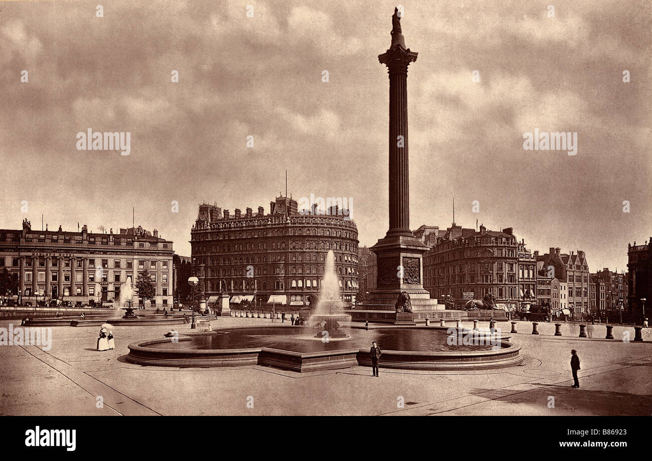 Londres au 19ème siècle Banque D'Images