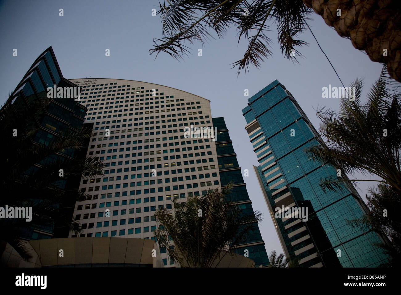 Hôtel Intercontinental Dubai UAE extérieur Banque D'Images