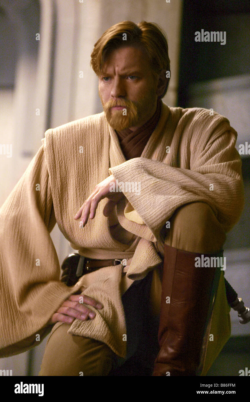 Star Wars : Episode III - La Revanche des Sith Année : 2005 USA - USA Ewan McGregor Réalisateur : George Lucas Banque D'Images