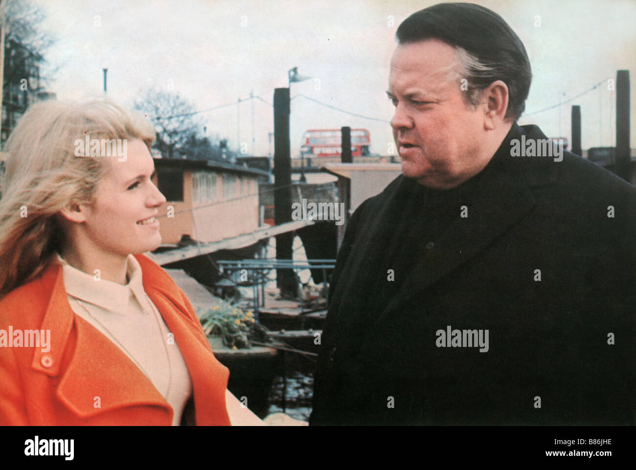 Je n'oublierai jamais ce qu's'isname Année : 1967 - UK Carol White, Orson Welles Réalisateur : Michael Winner Banque D'Images