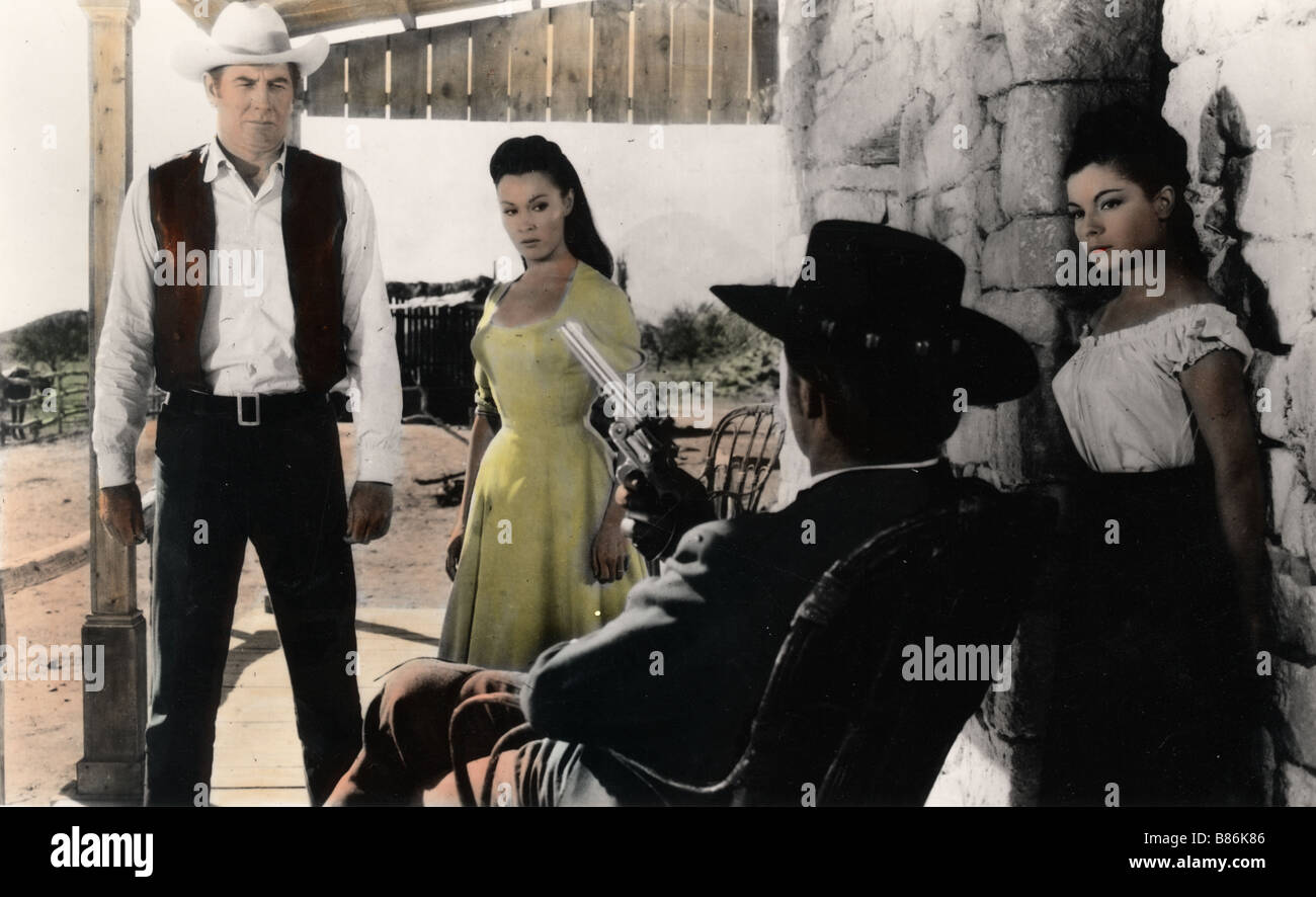 La chevauchée des Outlaws Tierra Année : 1962 brutal - USA / ESPAGNE Don Taylor, Paquita Rico Réalisateur : Michael Carreras Banque D'Images