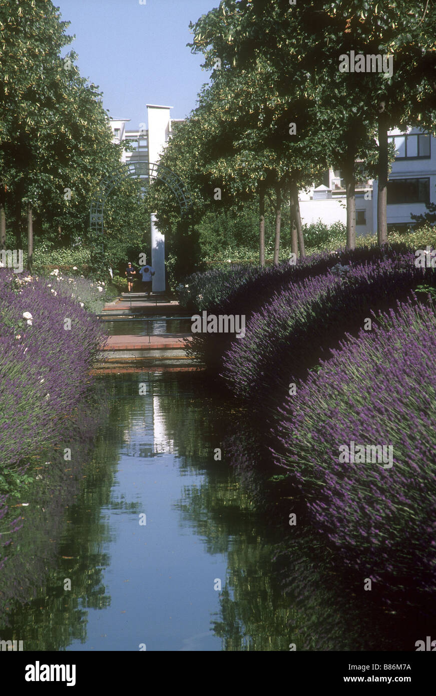 La Promenade Plantee À Paris Banque D'Images